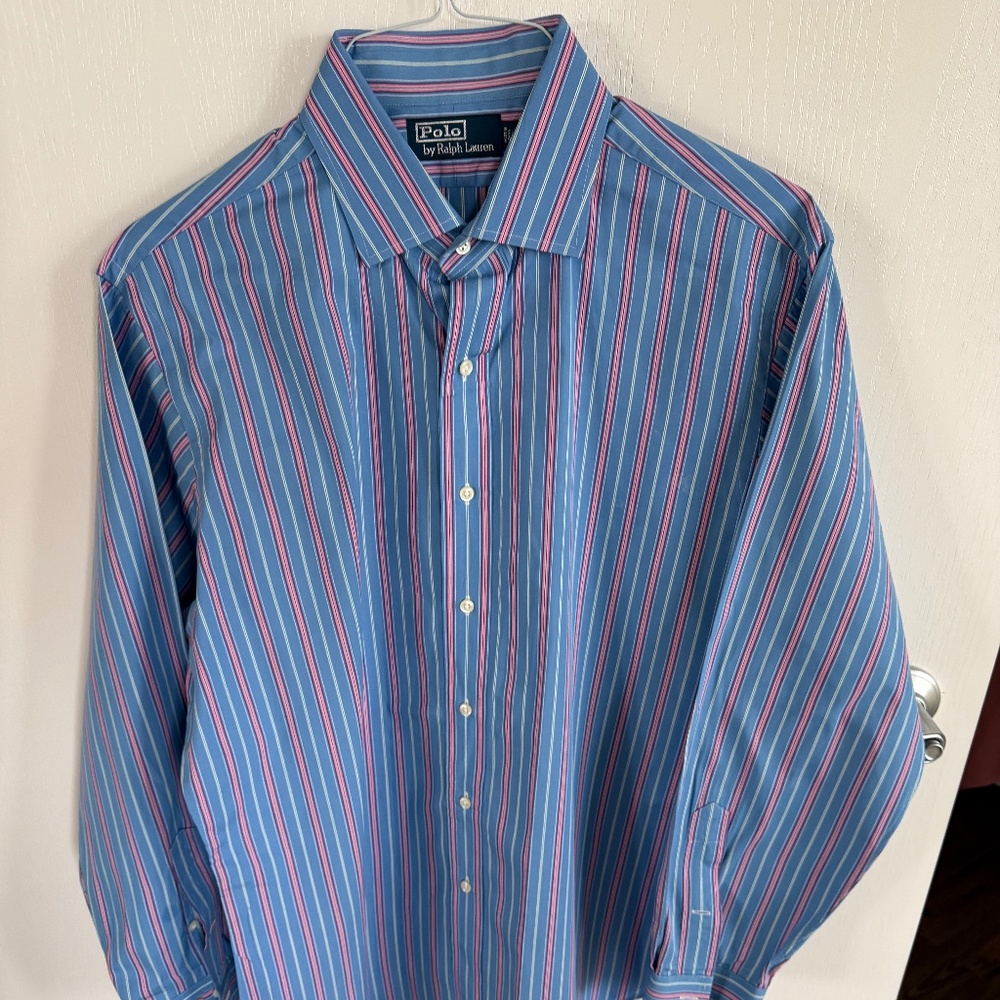 Polo Ralph Lauren "Regent" Classic Fit: 16.5 x 34/35
